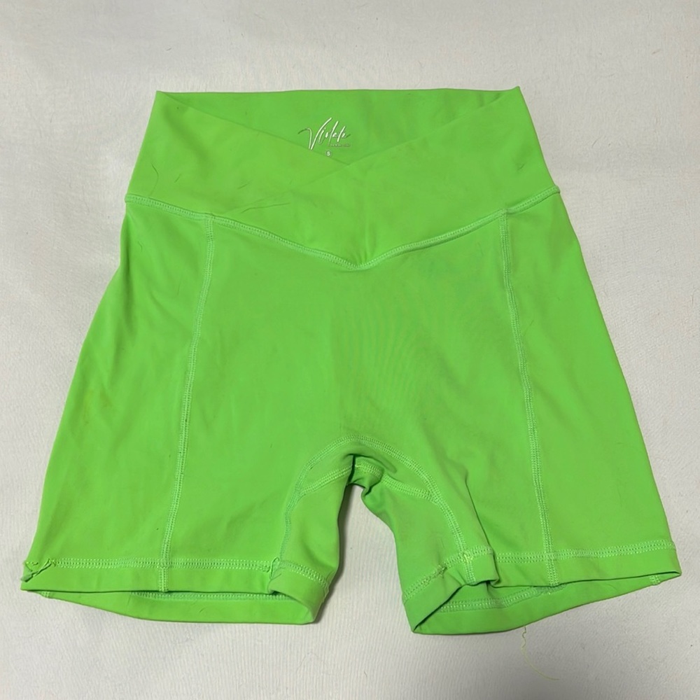 Bright green Violate Dress Code Shorts